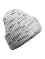 Beanie Chunky Knitted Patch Beechfield B330R Cloudy Haze